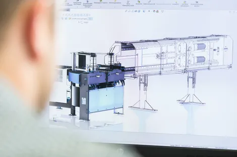 Individual planning and construction of profile bending machines